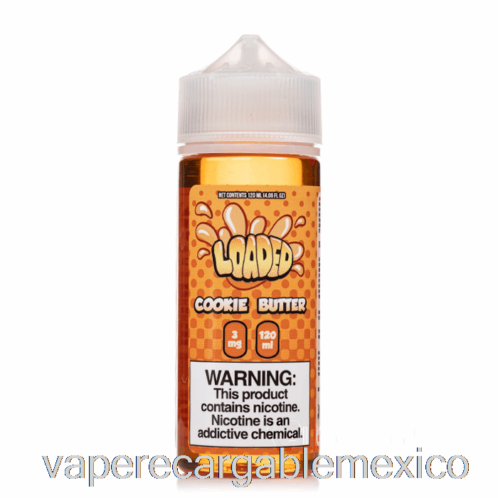 Vape Recargable Cookie Butter - E-líquido Cargado - Despiadado - 120ml 6mg